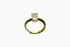 Divya दिव्या | Rosenquarz | Ring | 18K Vermeil Vergoldung